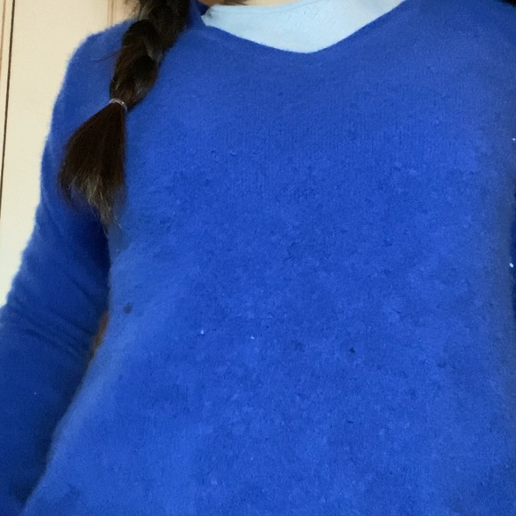cashmere blue sweater// rare not sold anymore - Picture 2 of 6